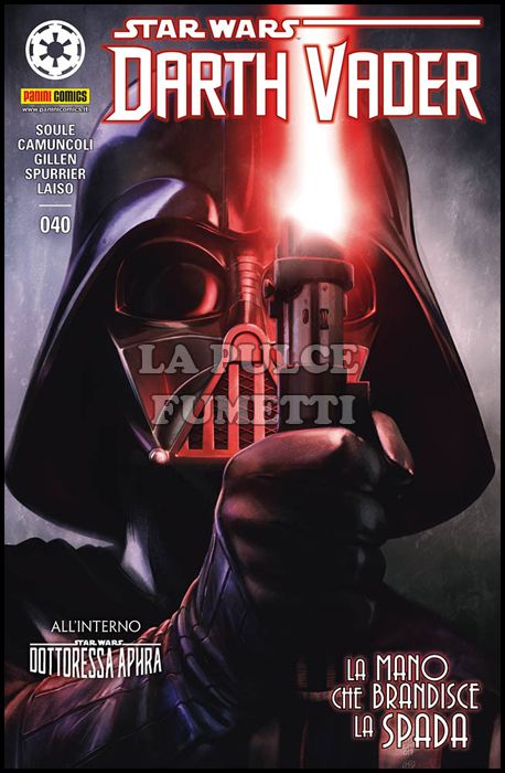 PANINI DARK #    40 - DARTH VADER 40